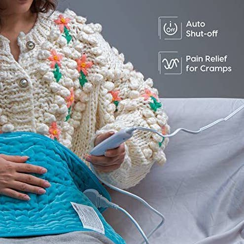 Gift Pick Electric Dry/Moist Heating Pad, Machine Washable