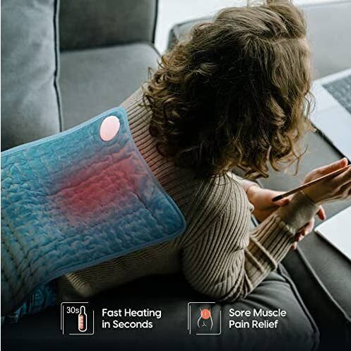 Gift Pick Electric Dry/Moist Heating Pad, Machine Washable