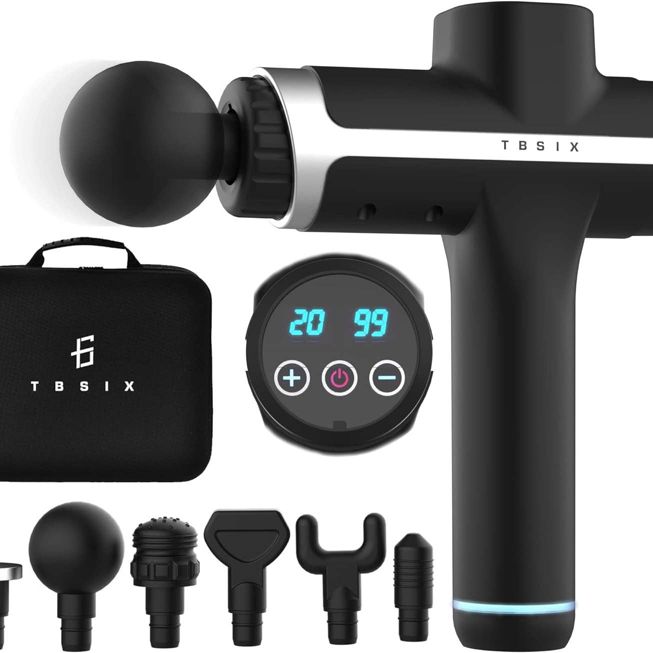 Massage Gun, TBSIX Pro, Professional Percussion Muscle Massage